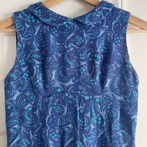 Vintage Paisley Sheath Dress
